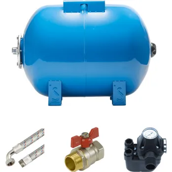 Domácí vodárna Vodárenský set 60L AQUA OLA ležatý - Prodloužená záruka 5 let