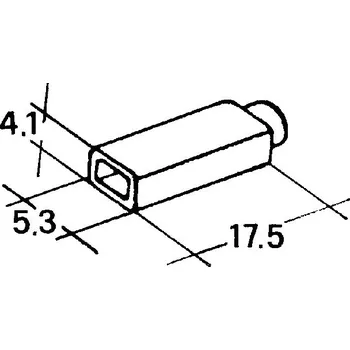 Auto elektroinstalace Kryt dutinky 2,8mm, bílá barva, balení 100ks<br />Výrobce: IMP - 428980