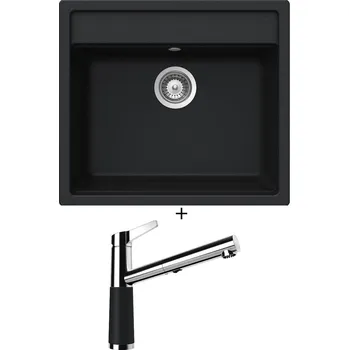 Granitový dřez Granitový dřez SET Schock MONO N-100 Magma + Schock SC-510 554120 Magma