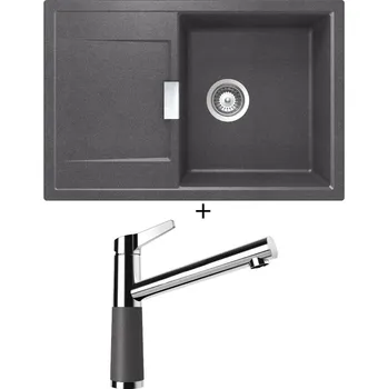 Granitový dřez Granitový dřez SET Schock MONO D-100 Stone + Schock SC-510 554000 Stone