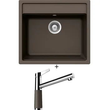 Granitový dřez Granitový dřez SET Schock MONO N-100 Bronze + Schock SC-510 554000 Bronze