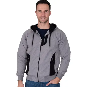 Trenýrky Pánská mikina 555 TDS Barva/Velikost: světlý melír / XXL/3XL