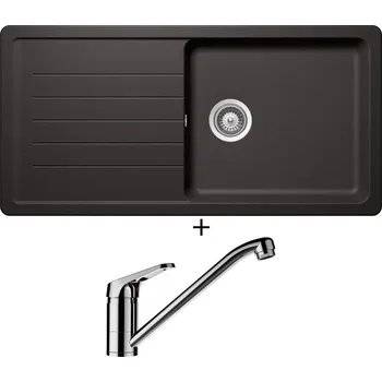 Granitový dřez Granitový dřez SET Schock TOLEDO D-100L Stone + Schock COSMO 525001 chrom