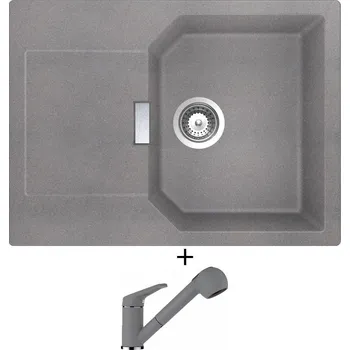 Granitový dřez Granitový dřez SET Schock MANHATTAN D-100S Croma + Schock COSMO 525122 Croma
