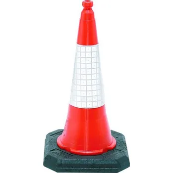 Výstražná páska Výstražný kužel JSP DOMINATOR NEW červeno-bílá 50 cm