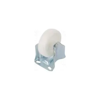 Pojezdové kolečko Pojezdové kolo Ø 100mm W 30mm H 128mm pevné Dyn.zat 2kN