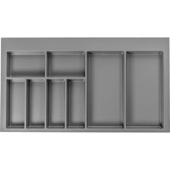 Příborník do zásuvky Vložka do zásuvky 900 Axispace, antracitová barva