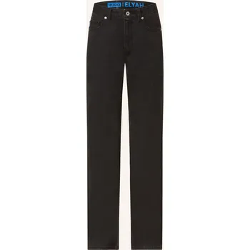 Hugo Dámské Straight Džíny Elyah, 001 black, 34