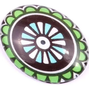 Korálek Kabošon č.777 - 30x40 mm