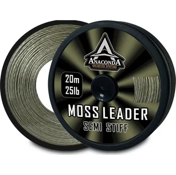 Anaconda návazcová šňůra Semi stiff moss 35lb 20m
