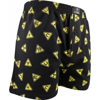 Trenýrky KARLOS pánské vzorované bavlněné trenýrky Lonka - BIOHAZARD XL