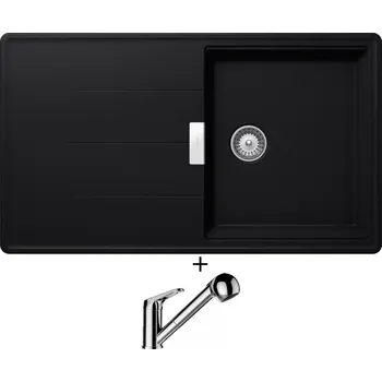 Granitový dřez Granitový dřez SET Schock TIA D-100 Puro + Schock COSMO 525122 chrom