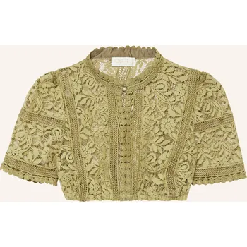 Dámská halenka Krüger Dámská Dirndl Halenka Benedicta, olivová, 34