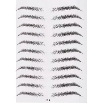 Tetovací barva Tetovací obočí - černé E12