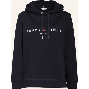 Dámská mikina Tommy Hilfiger Dámská Mikina S Kapucí, tmavě modrá, 36