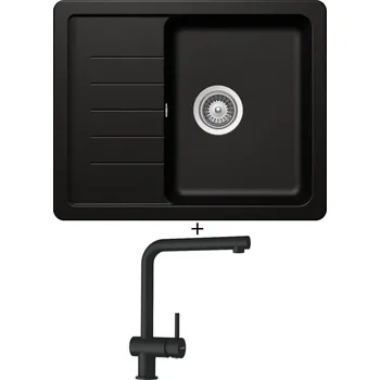 Granitový dřez Granitový dřez SET Schock TOLEDO D-100XS Magma + Schock EPOS 540027 Magma
