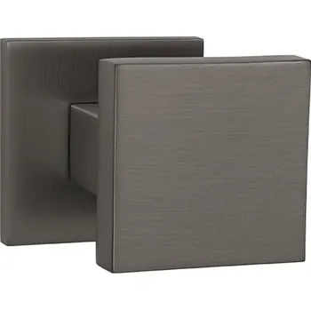 Dveřní kování MPK - MADLO - HR SQ6 bez spodní rozety, madlo pevné pravé ks T - Titan