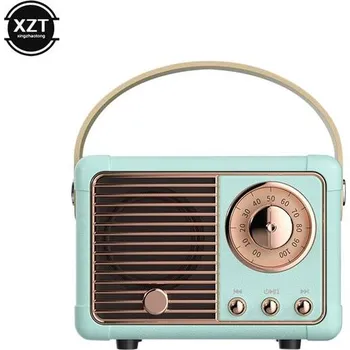 Bluetooth reproduktor Mini bluetooth reproduktor s FM rádiem - Modrá