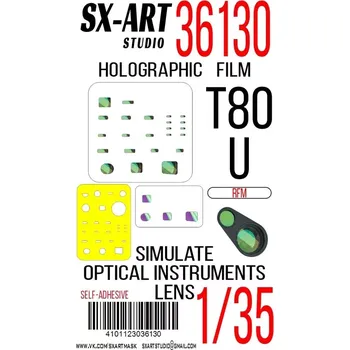 Plastikový model SX-ART 1/35 Holographic film T-80U (RFM)