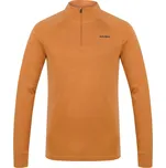 pánská merino mikina HUSKY Aron Zip M mustard - XXL