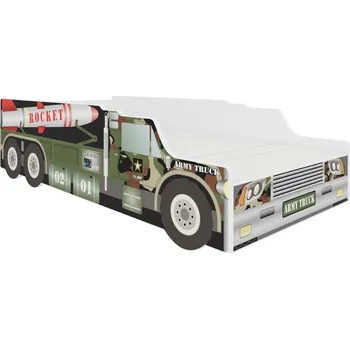 Postel ArtAdrk Dětská auto postel ROCKET Provedení: 70 x 140 cm