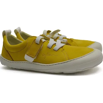 Chlapecké polobotky AYLLA KECK KIDS žluté nubuk Velikost: 27