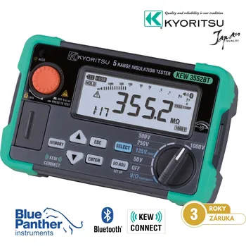 Kyoritsu Měřič izolace a kontinuity KEW 3552BT