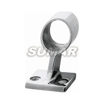 Držák zábradlí prům. 22mm průchodka 60° nerez