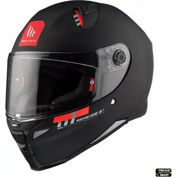 Helma na motorku Integrální helma na motorku MT REVENGE 2 S SOLID A1 matná černá - výprodej v. M