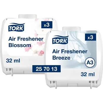 Osvěžovač vzduchu TORK 257013 AIR FRESHENER mix vůní do elektrického osvěžovače vzduchu A3 cena za 6ks