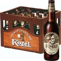 Velkopopovický Kozel Černý tmavý výčepní 10° 20x 0,5 l sklo