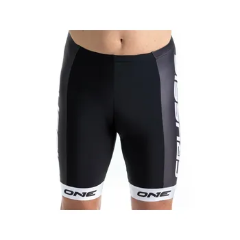 cyklistické kraťasy CRUSSIS CSW-091 M černé/bílé