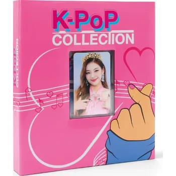 Obal pro sběratelský předmět LEUCHTTURM Album na 160 foto karet K-Pop
