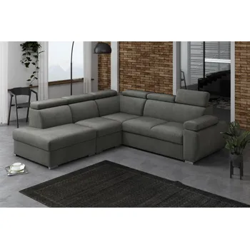 Obývací stěna Sedací souprava Bodie II levá šedá