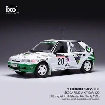 autíčko Škoda Felicia Kit Car - RAC Rally 1995 #20 Blomquist - Melander 1:18 IXO
