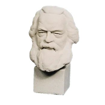 Zahradní dekorace ZahradniDekorace zahradní sochy - Marx, výška 25,5 cm, 3 kg