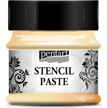 Výtvarná barva Pentart Šablonová pasta perleťová PENTART 50 ml MERUŇKOVÁ