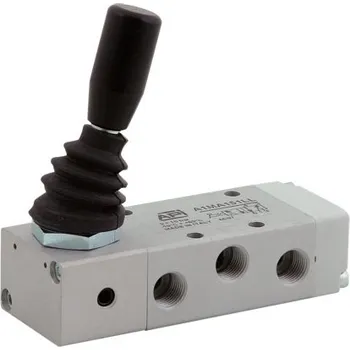 Ventil A.P.I. ručně ovládaný ventil A1MA251LT 5/2, páčka 180° s aretací 034105