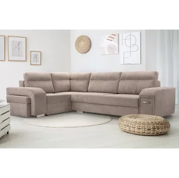 Obývací stěna Sedací souprava Alvin L Lincoln 86 šedá