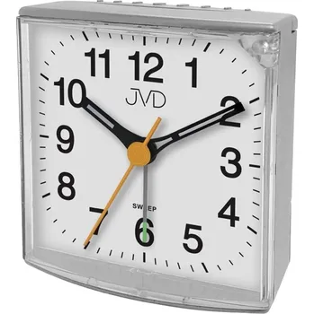 Budík Analogový budík JVD SRP002.3 s plynulým chodem