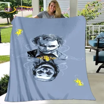 deka Teplá flanelová deka s hororovými postavami - 19,150x200cm