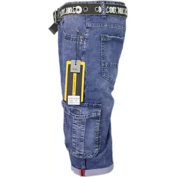 Pánské kraťasy Pánské riflové kraťasy K&L denim Jeans - nadměrná velikost
