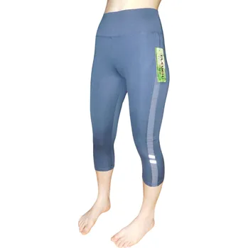 Dámské 3/4 funkční legíny Elevek D780-7, šedomodré