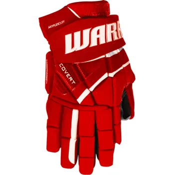 Hokejové rukavice Hokejové rukavice Warrior Covert QR6 PRO Red Senior 14 palců