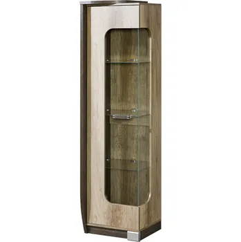 Knihovna Dolmar Romero vitrina R2L Zvolte osvětlení: bez osvětlení