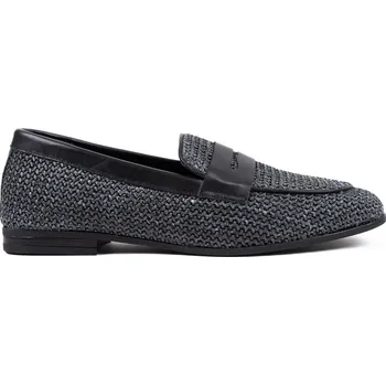 Dámské mokasíny Guero Dámské antracitové mokasíny z lýka Velikost: 39