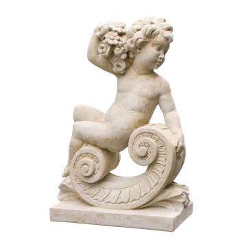 Zahradní dekorace ZahradniDekorace zahradní sochy - Anděl s kytkou, výška 80 cm, 88 kg