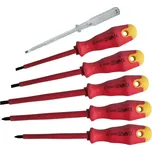 RICHMANN PC5301 Sada šroubováků elektrikářských 1000V 5 dílů+zkoušečka napětí 1000V EN60900