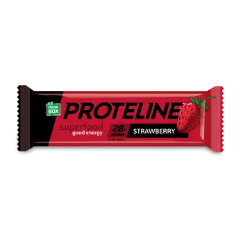 Charlock, s.r.o., Rybná 24, Praha - Vyrobeno na Ukrajině Proteinová tyčinka s jahodovou příchutí 40 g