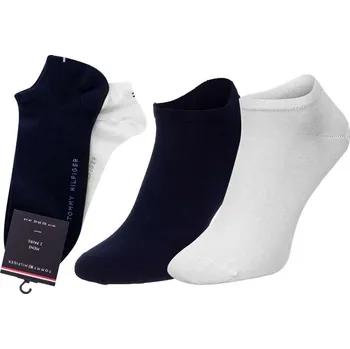 Pánské ponožky TOMMY HILFIGER PÁNSKÉ PONOŽKY 2P NAVY/WHITE Velikost: 39-42